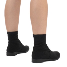 Bottines Daim Jodhpur XQ99 Noir le noir 4