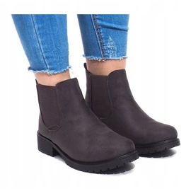 Bottes chaudes DD5251-4 Gris 3
