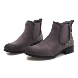 Bottes chaudes C307 Gris 4