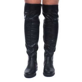 Bottes Élégantes A-8NR2 Noir le noir 2
