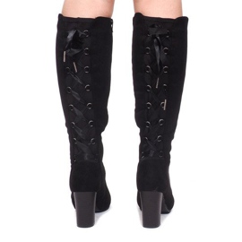 Bottines En Daim On A Bar B02 Noir le noir 3