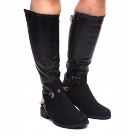 Bottes Saszki Bottes AB961 Noir 1