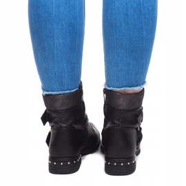 Bottes Chaudes Avec Boucle M170 Noir le noir 4