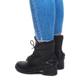 Bottines à Lacets V-7 Noir le noir 3