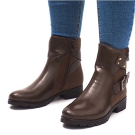 Bottes chaudes 3108 Camel brun 1