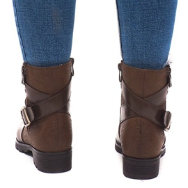 Bottes chaudes 3108 Camel brun 4