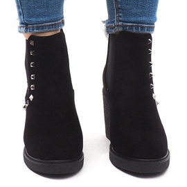 Bottes chaudes Sur un poteau RC-21 Noir le noir 2