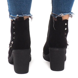 Bottes chaudes Sur un poteau RC-21 Noir le noir 4