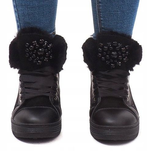 Baskets Chaudes KB-045 Noir le noir 2