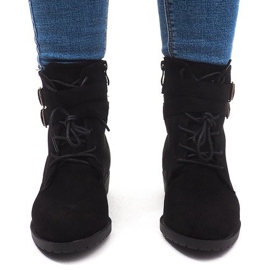 Bottines Chaudes Jodhpur boots H7187 Noir le noir 2