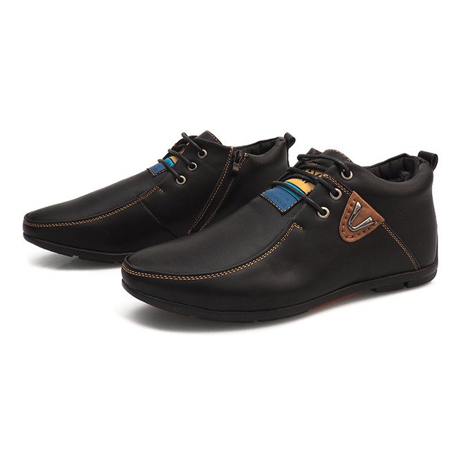 Bottes Chaudes Hautes Attachées WF622-3 Noir le noir 2