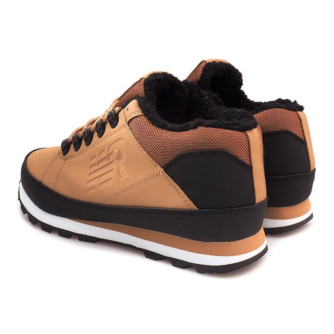 Bottes de neige chaudes 9WCH-17001 Jaune 1