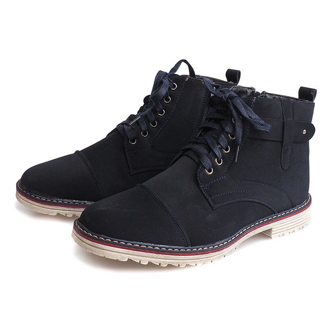 Chaussures à lacets très chaudes M589 Granat bleu marin 1