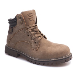 Bottes chaudes A177-8 Marron brun 1