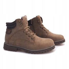 Bottes chaudes A177-8 Marron brun 2