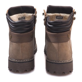 Bottes chaudes A177-8 Marron brun 4