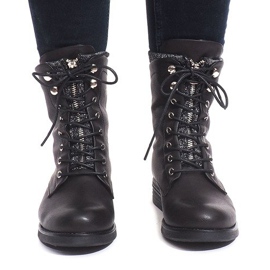 Bottes chaudes 226-PA Noir le noir 1