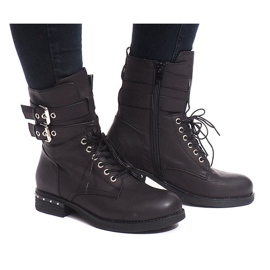 Bottes chaudes 977-PA Noir le noir 5