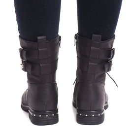 Bottes chaudes 977-PA Noir le noir 1