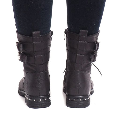 Bottes chaudes 977-PA Noir le noir 1
