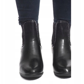 Bottes Chaudes Sur Compensée H9203 Noir le noir 3