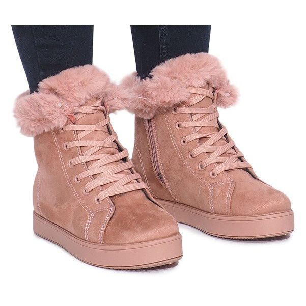 Baskets Chaudes XY-288 Rose 2