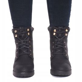 Bottes chaudes B9817-KB Noir le noir 1