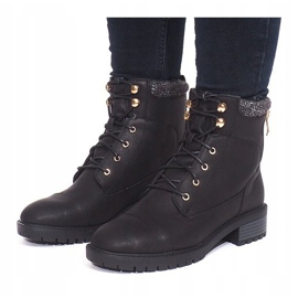 Bottes chaudes B9817-KB Noir le noir 4