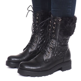 Trappeurs militaires isolés CN888 Noir 1