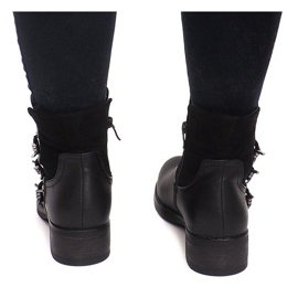 Bottes chaudes 4417 Noir le noir 3