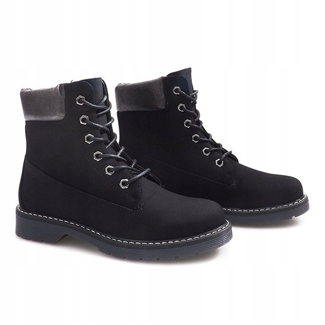 Bottes chaudes 061-1 Noir le noir 1