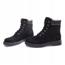 Bottes chaudes 061-1 Noir le noir 2
