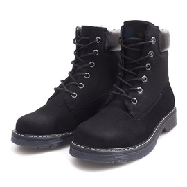 Bottes chaudes 061-1 Noir le noir 5