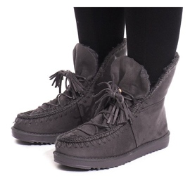 Bottes bien isolées R148 Gris 4
