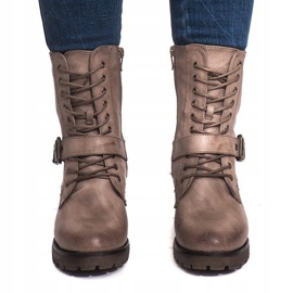 Bottes Chaudes Militaires S167 Kaki multicolore vert 1