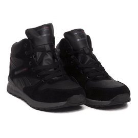Bottes de neige chaudes H1738B Noir le noir 1