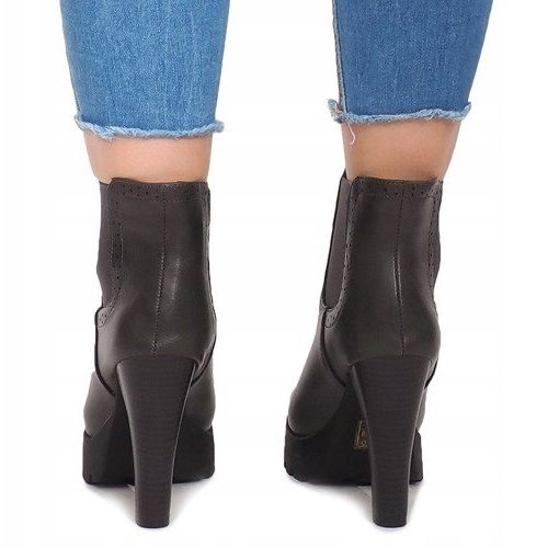 Bottes ouvertes sur poteau B2901-PB Gris 2