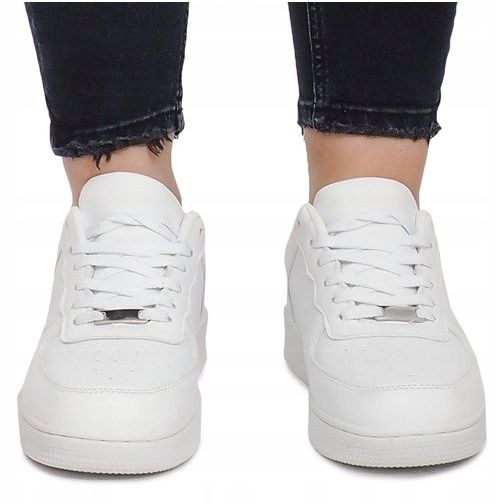 Baskets BL183 Blanc blanche 1