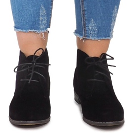 Bottines à lacets A-27 Noir le noir 1