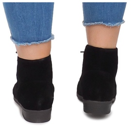 Bottines à lacets A-27 Noir le noir 3