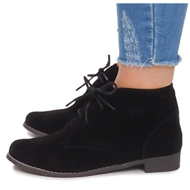 Bottines à lacets A-27 Noir le noir 4