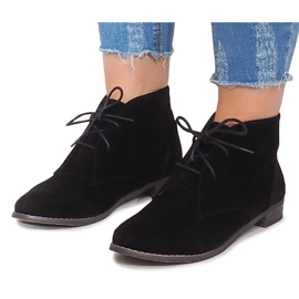 Bottines à lacets A-27 Noir le noir 5