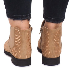 Bottines Daim Jodhpur 1510 Beige 3