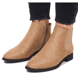 Bottines Daim Jodhpur 1510 Beige 5