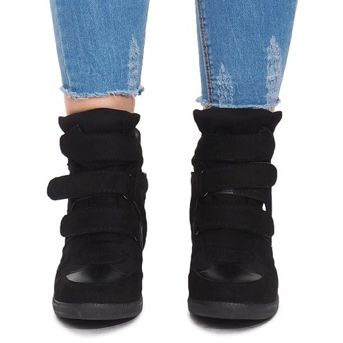 Baskets Compensées BZ8386 Noir le noir 1