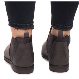 951-PA Bottes Grises Avec Élastique 4