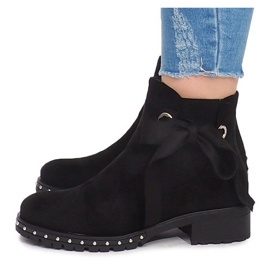 Bottes en Daim DR1798-64 Noir le noir 3