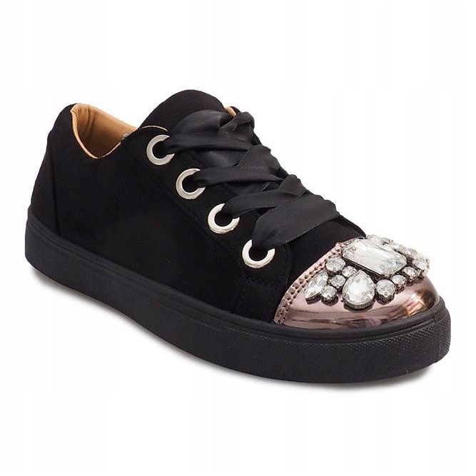 Baskets richement décorées 6192 Noir 1