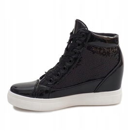 Baskets Compensées A-17 Noir le noir 4