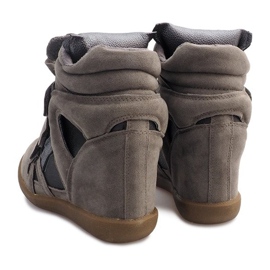 Baskets Compensées R9686 Gris 1